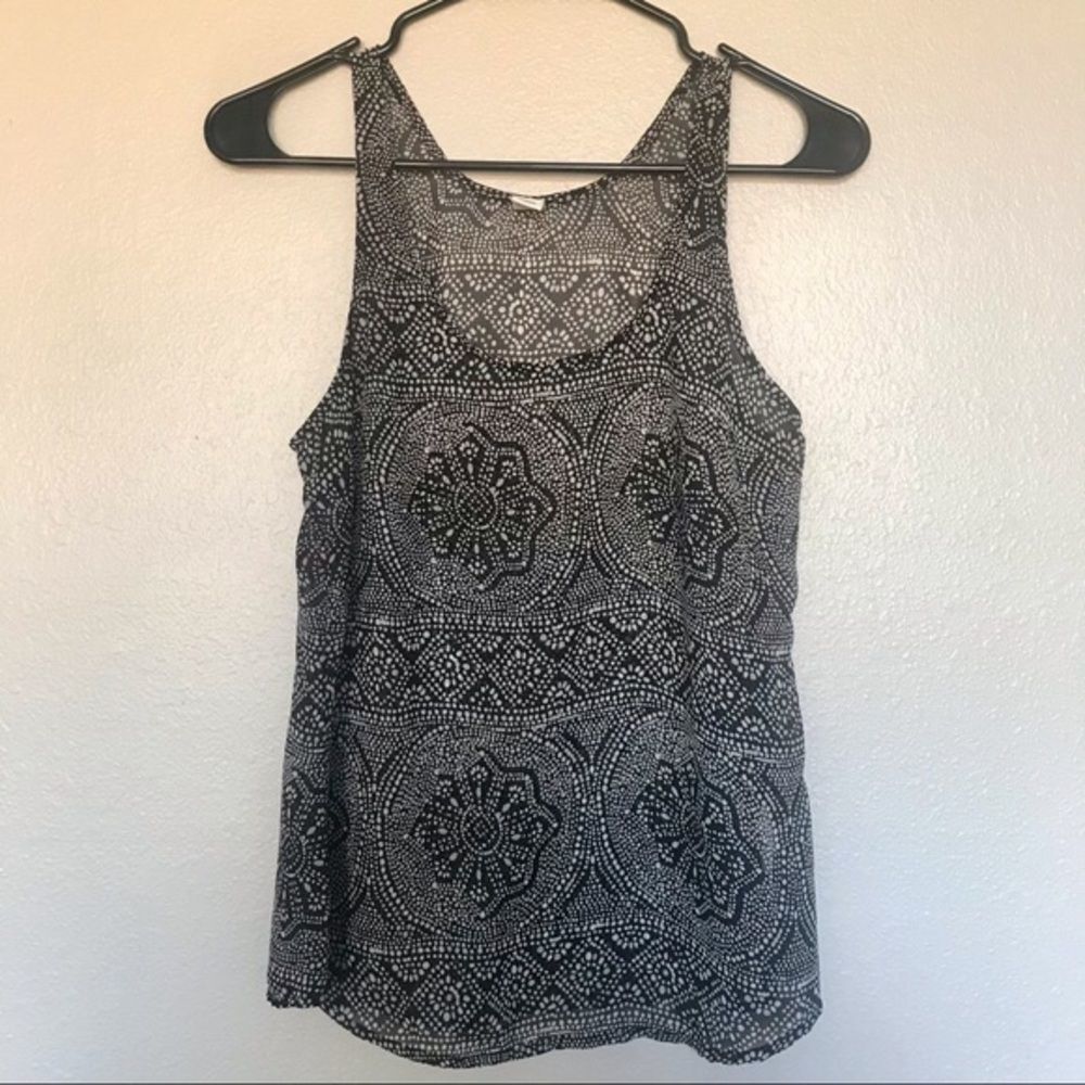 Sheer Boho Tank Top